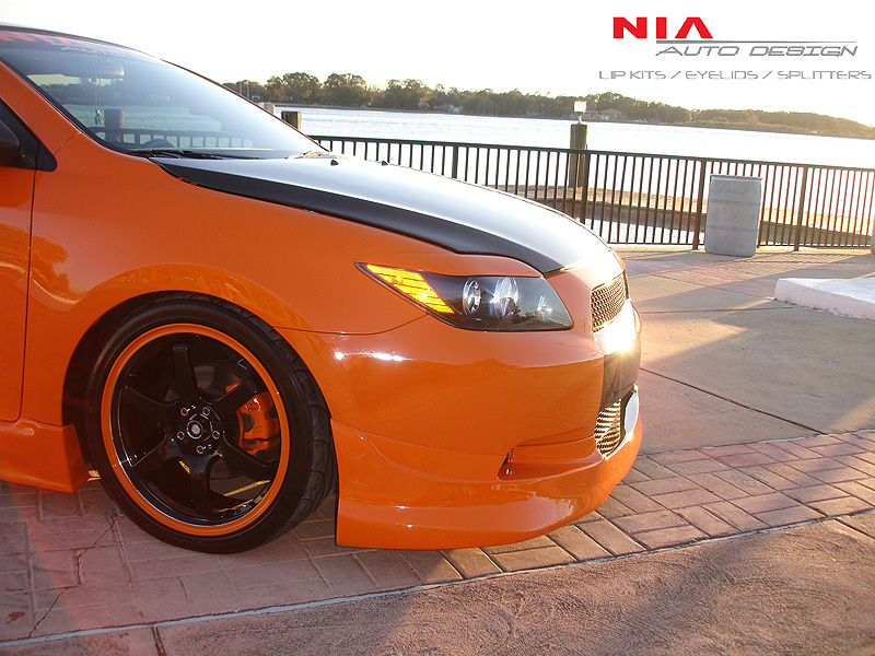 NIA Front Splitters and Full Lip Kits Scion tC Paint Matched