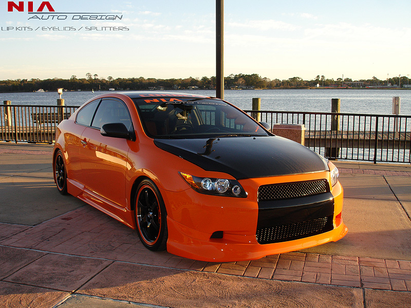 NIA Front Splitters and Full Lip Kits Scion tC Paint Matched